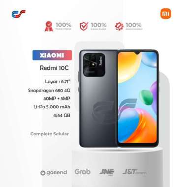 Xiaomi Redmi 10c 4/128GB Grey