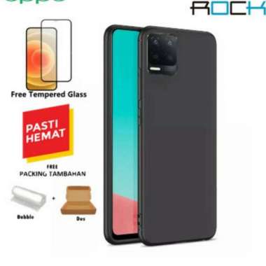 PROMO Case Oppo A54 Soft FREE TEMPERED GLASS Casing 2021