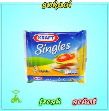 Promo Harga Kraft Singles Cheese High Calsium 167 gr - Blibli