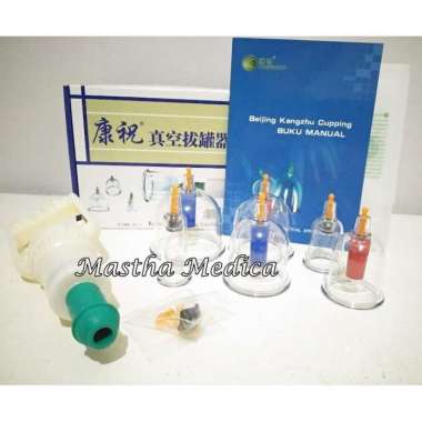 Bekam Kangzhu Cupping Kit - Alat Kop / bekam / 6 Cop