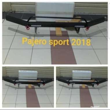 Towing Tanduk Besi Bumper Depan Mobil All New Pajero Sport 2018