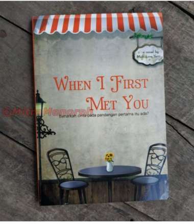 Media Pressindo Buku Novel - When I First Met You