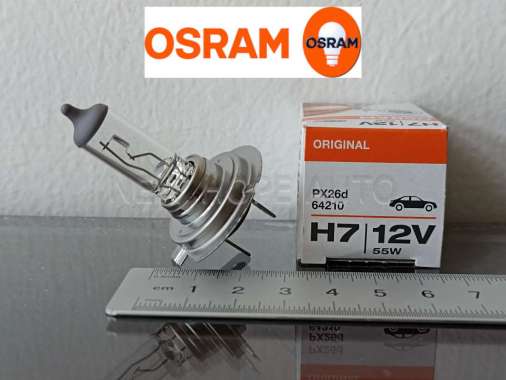 Bohlam OSRAM 64210 H7 12V-55W Bolam Lampu Kabut Foglamp Halogen