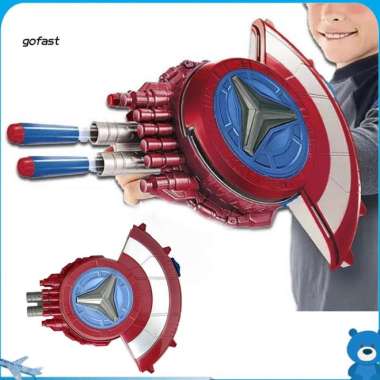 Mainan Anak Tameng Kapten Amerika Cannon Shield Space Battle