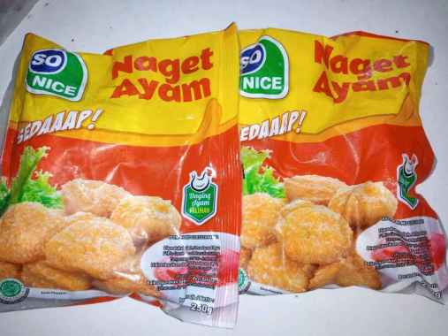 So Nice nugget Naget Ayam so nice 2 pc
