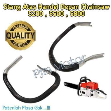 Handle Stang Atas Depan Mesin Chainsaw Mini Sinso 5200 5500 5800 528