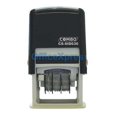 Stempel Cap LUNAS / Stempel PAID / Stamp SID 630 Combo Paid