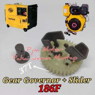 186 Gear Governor Gigi Governur slider mesin pengerak Genset 186FA 186