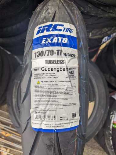 IRC 130 70 17 Exato NR88 Tubeless ban luar motor CBR Supermoto Ninja