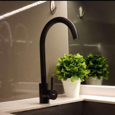 Kran Dapur Minimalis Hitam Kran Cuci Piring