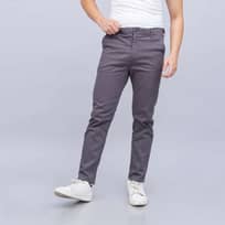 houseofcuff Celana Panjang Chino Abu Abu Slim Fit Stretch Expandable