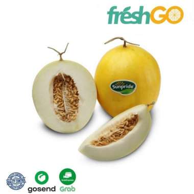 Melon Golden manis sunpride 1 bulat (1-1,5Kg) freshGO 1 kg