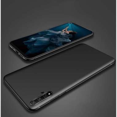 Case Huawei Nova 5T Soft TPU Black Premium Line Original