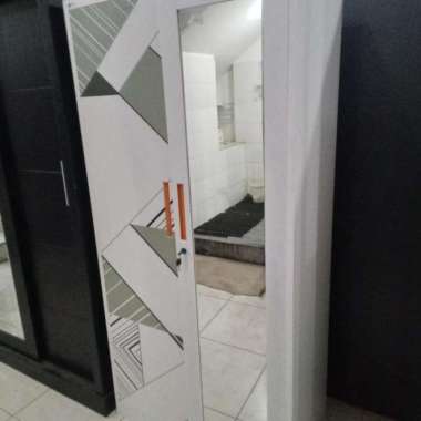 Lemari Pakaian 2 Pintu Besi Swing (Promo Harga)