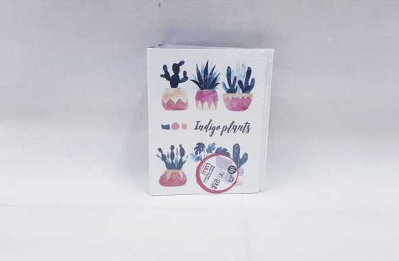 ALBUM FOTO LULU 4R ISI 100 SHEET PUTIH / ALBUM FOTO LULU 4R MINI INDIGO PLANT