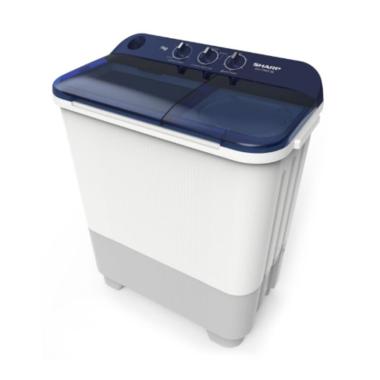 Sharp ES-T75NT Mesin Cuci [2 Tabung/7 Kg] STD MESIN CUCI