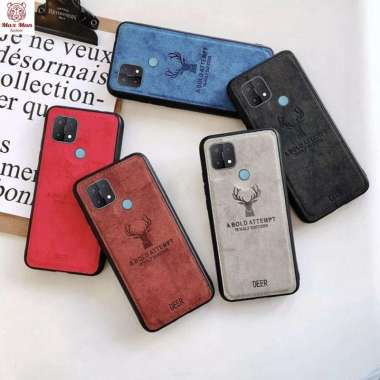 PROMO Case OPPO A15 2020 A15s 2020 Softcase Deer Bermotif jeans New Casing OPPO A15 2020 A15s 2020 O