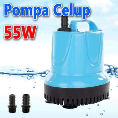 pompa celup submersible pump 55w mesin pompa air pompa sedot kolam - 35 Watt TERBAIK Multicolor