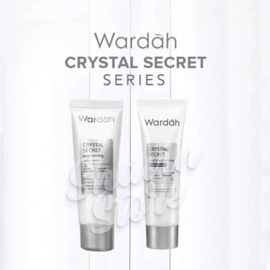 Paket Wardah Crystal Secret Series Skincare Wajah Putih Glowing 2 pcs