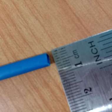 Kabel bakar - Sarung Karet bakar 4mm BIRU