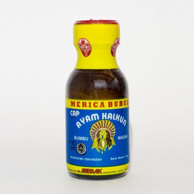 Merica Bubuk Cap Ayam Kalkun Biru [33 gr]