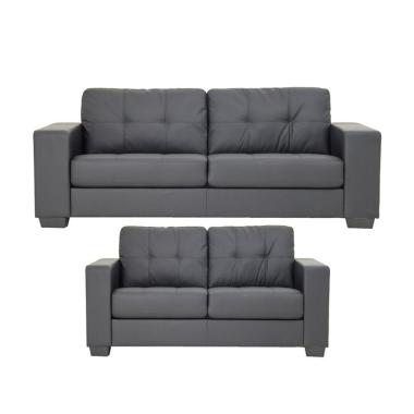 Jual Courts Covington 2 Seater Sofa Black Online Agustus 2020 Blibli Com