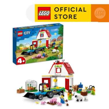 LEGO® City 60346 Barn & Farm Animals Building Kit