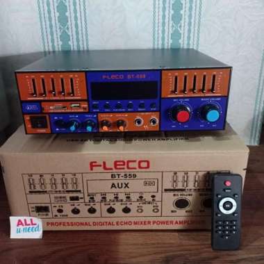 Amplifier Bluetooth Fleco BT 559 - Ampli Fleco BT-559 - Ampli Karaoke