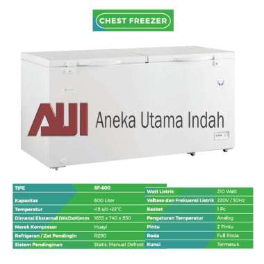 starcool SF-600 Chest Freezer [600 L] abu abu