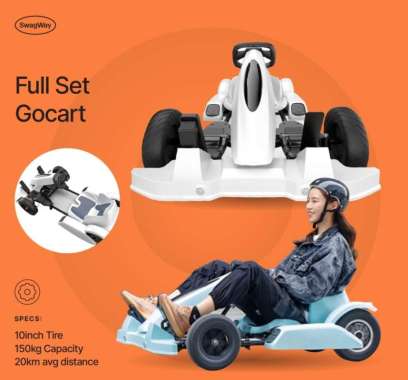 Gokart elektrik FULL SET pro electric go kart gocart 8ah like ninebot