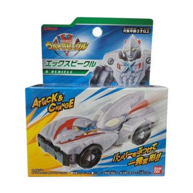 Bandai Ultraman X Vehicle Attack and Change Ultra Mainan Anak