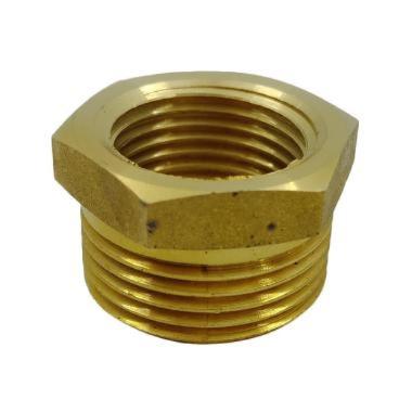 Onda Metal Brass Verlop Ring Drat [3/4 Inch x 1/2 Inch] kuningan