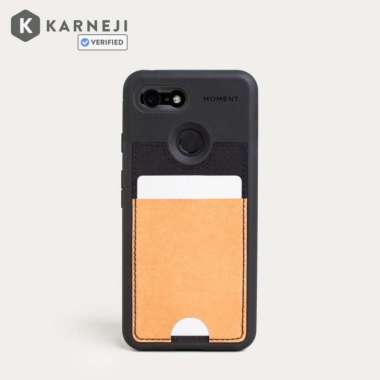 Moment Wallet Photo Case for Pixel 3 // Leather Lens Wide Tele Natural Leather