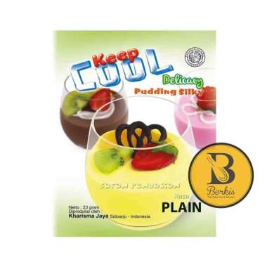 Keep Cool Delicacy Silky Pudding Plain 23 Gr / Puding