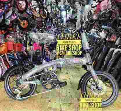 SEPEDA LIPAT EXOTIC 2026 MG 16 INCH DISC BRAKE 7 SPEED BLACK