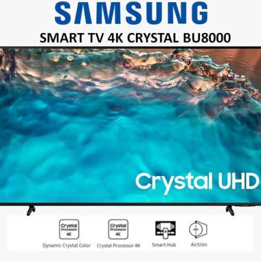 Samsung Crystal UHD 4K LED Smart TV 43 Inch 43" 43BU8000 ( BATAM )