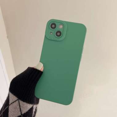 Case Oppo A83 Soft Casing Cover Silicone Pelindung Camera - Hitam Hijau