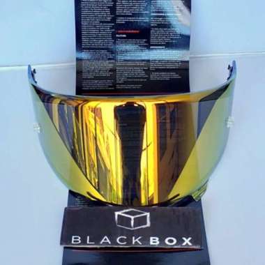 KYT NFR Visor Iridium Gold 2018 Flat Visor With Pin