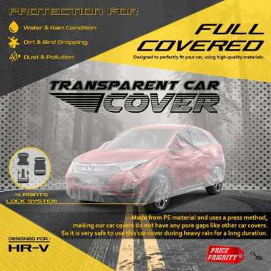 Body Cover Sarung Mobil Plastik HRV LAMA Tebal Anti Air WATERPROOF
