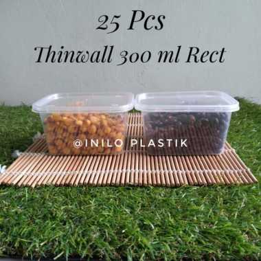 [1pack] Thinwall DM 300ml Rect / Kotak Makan DM 300 ml