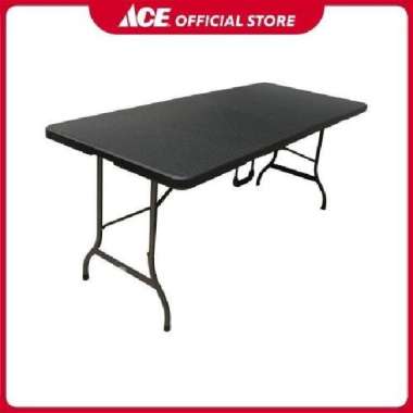 Ace - Krisbow Meja Lipat Rotan - Hitam
