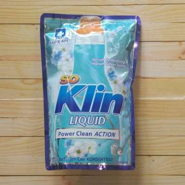 Promo Harga So Klin Liquid Detergent Power Clean Action 750 ml - Blibli