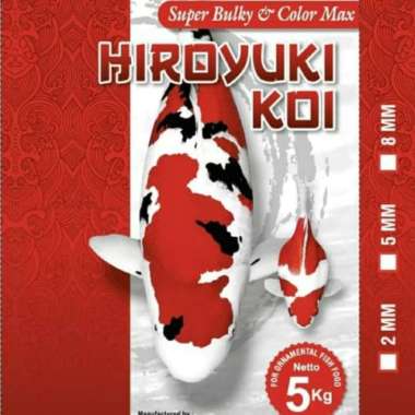 OEM Pakan Ikan Koi Hiroyuki Koi Super Bulky & Colour Max Terlaris