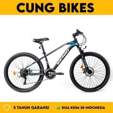 SEPEDA MTB GENIO M-346 27.5 INCH BK-SLV-BL