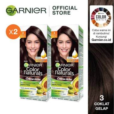 Promo Harga Garnier Hair Color 4 Coklat 105 ml - Blibli