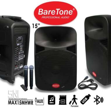 Speaker portable Baretone 15" MHWR