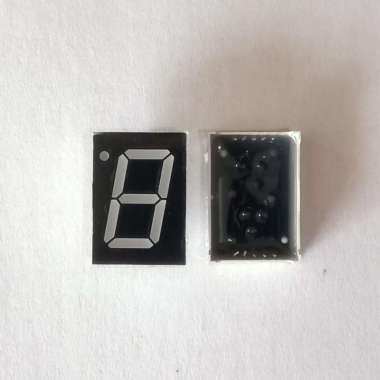 Seven segment LED 1 inch Merah 1 digit