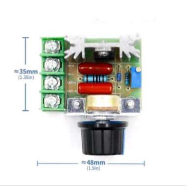 SCR DIMMER 220V 2000W AC ELECTRONIC VOLTAGE REGULATOR