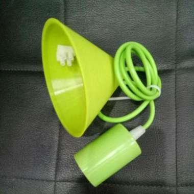 Fitting saja, Fitting Lampu Hias E27 - Fitting Lampu Gantung Hijau