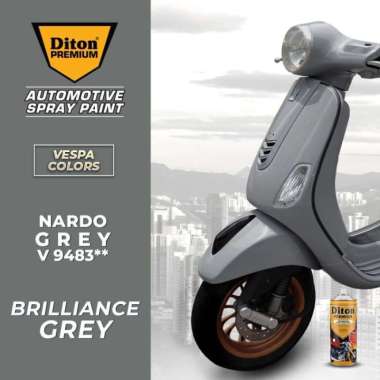 Cat Semprot DITON PREMIUM Vespa - Nardo Grey V 9483** Multicolor